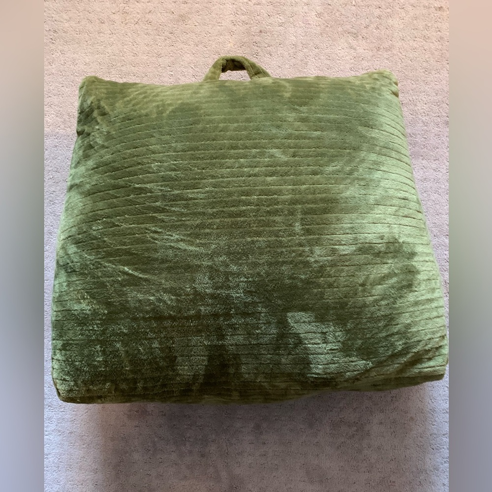 Green pillow